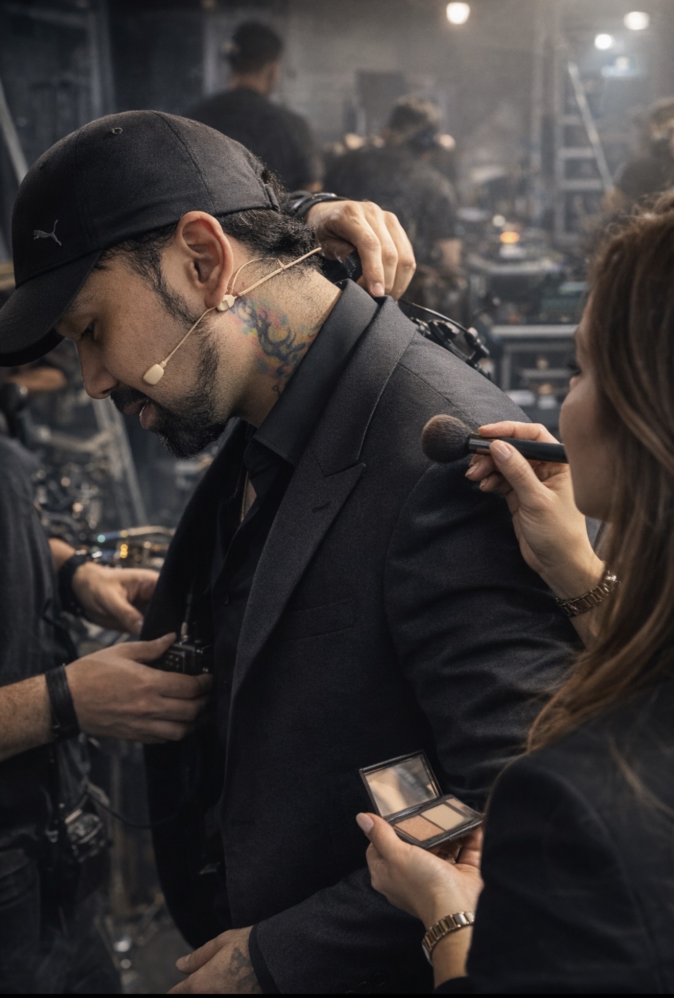 Backstage Jarek MaDan